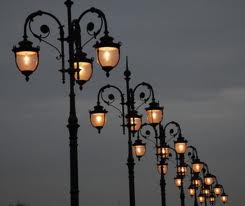 освещение города