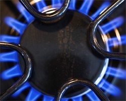 газ
